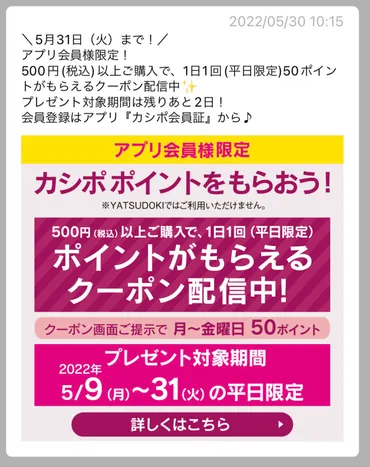 シャトレーゼのカシポポイントを誰でも簡単に貯められる方法を基本から解説 