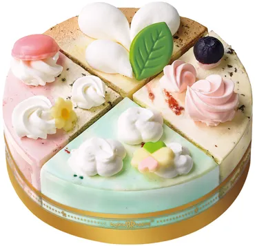 楽しめるフレーバーが7種類に！ さらに魅力的になってリニューアル！ アイスクリームケーキ Palette４（パレット４） 