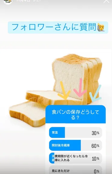 食パンは開封後「冷蔵室」or「常温」？栄養士が『食パンの正しい保存方法』を解説（栄養士食堂） 