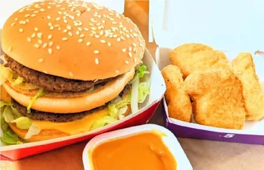 マクドナルドのポテトやナゲット、バーガーのカロリー&塩分