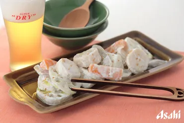 ホタテと根菜のリコッタチーズ和え 白ゴマ風味のレシピ・作り方 