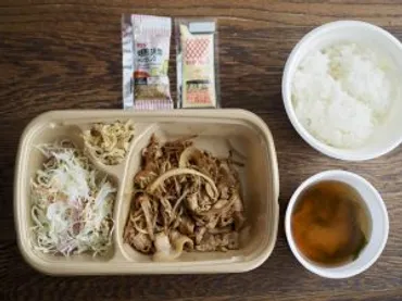 やよい軒】一番安い定食「生姜焼き」をテイクアウト【口コミ・カロリー】