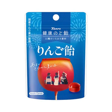 健康のど飴 <りんご飴>(カンロ)2024年7月16日発売