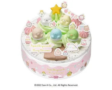 サーティワン2022年クリスマス「すみっコぐらし」や「マイメロディ&クロミ」のアイスクリームケーキ