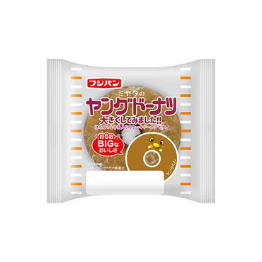 ヤングドーナツ大きくしてみました!!(フジパン)2025年7月1日発売