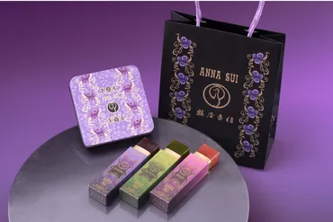 鶴屋吉信》数量限定！💜ANNA SUI コラボ羊羹のご案内💜 