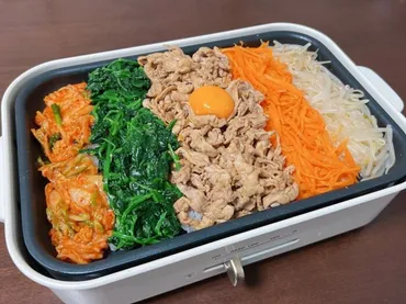 ホットプレートでビビンバもお手軽に！業務スーパーのナムルの素は和えるだけで絶品料理が完成 
