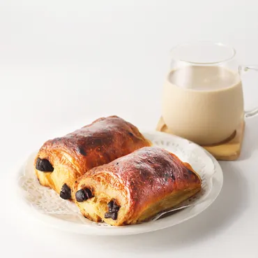 焼くだけ!パンオショコラ 発酵バターが香るフランス産 Bake up生地 3個入り: クロワッサン・パン