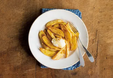 グリルポテト クリームチーズ＆メープルシロップ レシピ・作り方 