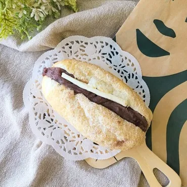 スタバ】あんバターサンドをそのまま食べる＆温めるを比べてみた 