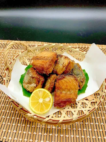 鯖の味噌煮缶詰を使って♡白米がススム鯖の竜田揚げ レシピ・作り方 