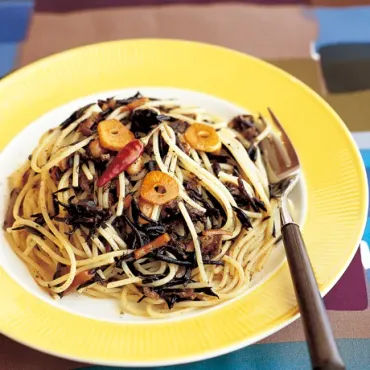 ひじき煮パスタのレシピ・作り方【簡単&時短】