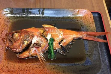 伊豆と言えば金目鯛!市場食堂金目亭で思いっきり金目鯛を食す。