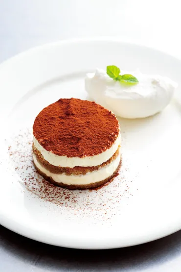 バリエーションもたのしめる、コーヒーたっぷりの「ティラミス 」