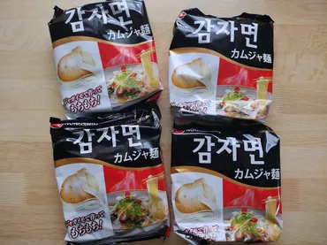 もちもち麺が唯一無二!【業務スーパー】で見つけた韓国ラーメン「カムジャ麺」