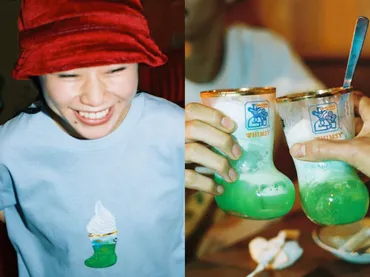 ビームスTの「コメダ珈琲」アイテムが魅力的すぎる…「クリームソーダ」のTシャツやソファの帽子など