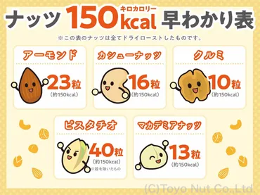 ナッツって1日何粒まで食べていいの？正しいナッツの適正量を知りましょう 