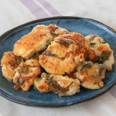 【鶏むね肉と大葉があったらやってみて！】鶏むね肉の梅しそ焼きレシピ・作り方