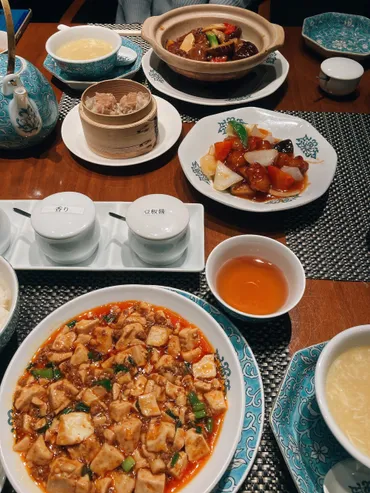 本町の高級中華「華都(シャトー)飯店」で麻婆ランチ!年末年始、家族でちょっといい外食をするのにおすすめ! – 本町ブログ