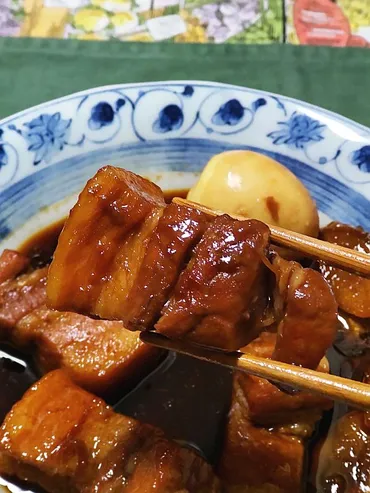 豚の角煮を作りました!