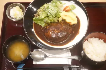 はんばぁーぐ定食＠酒・食事処 大（新江古田） 