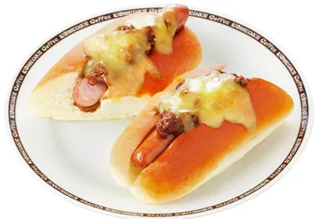 コメダ珈琲店×新宿中村屋の新作「チーズカリードッグ」スパイス香るカリーソースに゛とろ~り゛チーズ