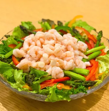 サイゼリヤさん風『小えびのサラダ』を作るの巻