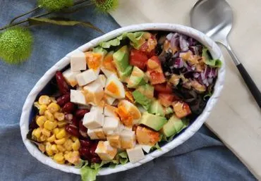 サラダチキンでコブサラダ 作り方(洋食/サブのおかず)