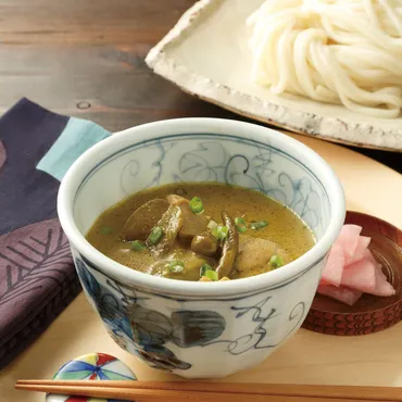 グリーンカレーつけうどん