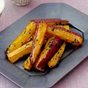 とまらない! はちみつ風味のカリカリ大学芋のレシピ動画・作り方