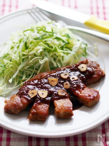 がっつりジューシー!豚肩ロース肉で絶品トンテキを作ろう!