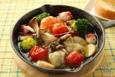 かきのアヒージョのレシピ・作り方