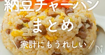 納豆チャーハン」20選