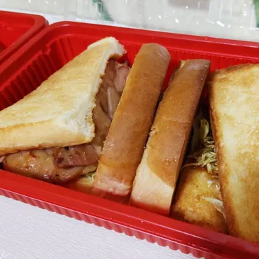 コメダ珈琲店deお持ち帰りサンドウィッチ「あみ焼きチキンホットサンド」