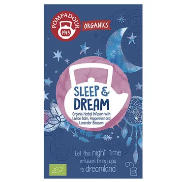 有機JAS認定】ポンパドール オーガニック スリープ&ドリーム 20ティーバッグ【世界のお茶の専門店ティーブティック
