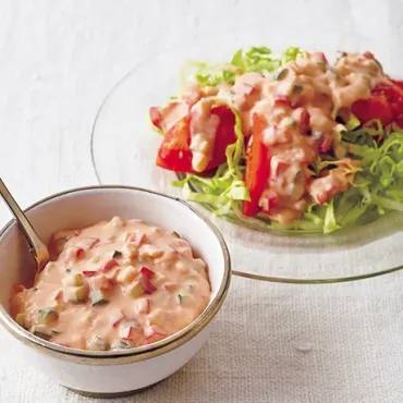 ごろごろ野菜のサウザンアイランドドレッシングのレシピ・作り方【簡単&時短】