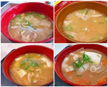 牛丼チェーン店の豚汁、食べ比べで本当に美味しいのはどこ？豚汁戦争の行方は？吉野家、松屋、すき家の豚汁を徹底比較！味と価格、そしてカロリーまで