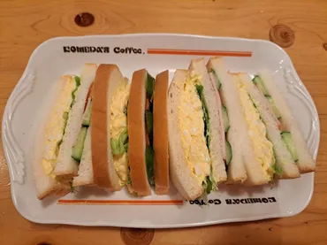 コメダ珈琲店の「ミックスサンド」は大きさも量も大満足！美味しい再現レシピと作り方 