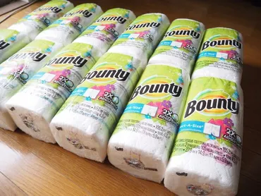 コストコの人気ペーパータオル「バウンティ」を買ってみた！