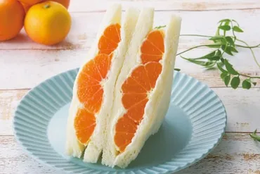 ローソン、中部地区で「蒲郡みかんサンド」発売 