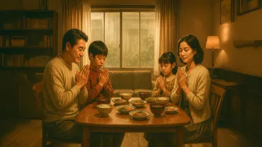 いただきます・ごちそうさまの起源と由来