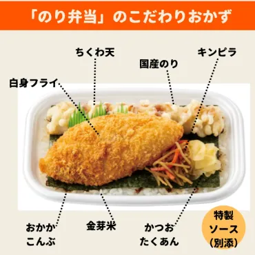 ほっともっとの超人気メニュー「のり弁当」のおいしさの秘密を徹底解剖！さらに新メニューも仲間入り！ 