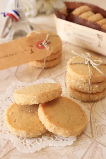 塩バニラのさくさくディアマン・クッキー