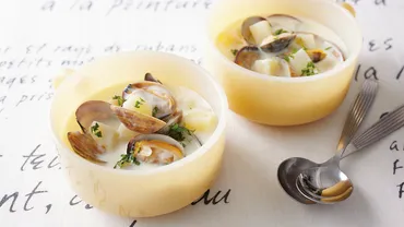 あさりとじゃがいものクラムチャウダー レシピ 小田 真規子さん