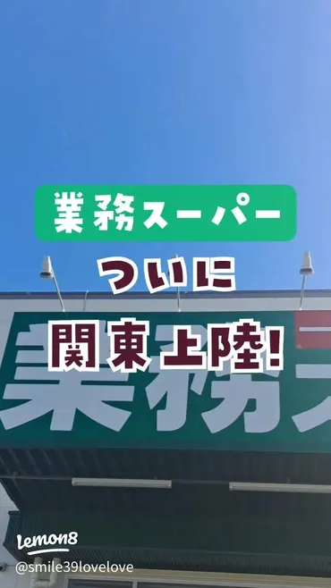 業務スーパーの新商品を関東で購入!