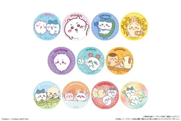 ちいかわたちの焼き印がかわいいまんまる焼きが登場! 一言メッセージ付きのキラキラシールは全11種